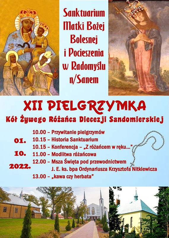 XII Pielgrzymka Kół Żywego Różańca Diecezji Sandomierskiej